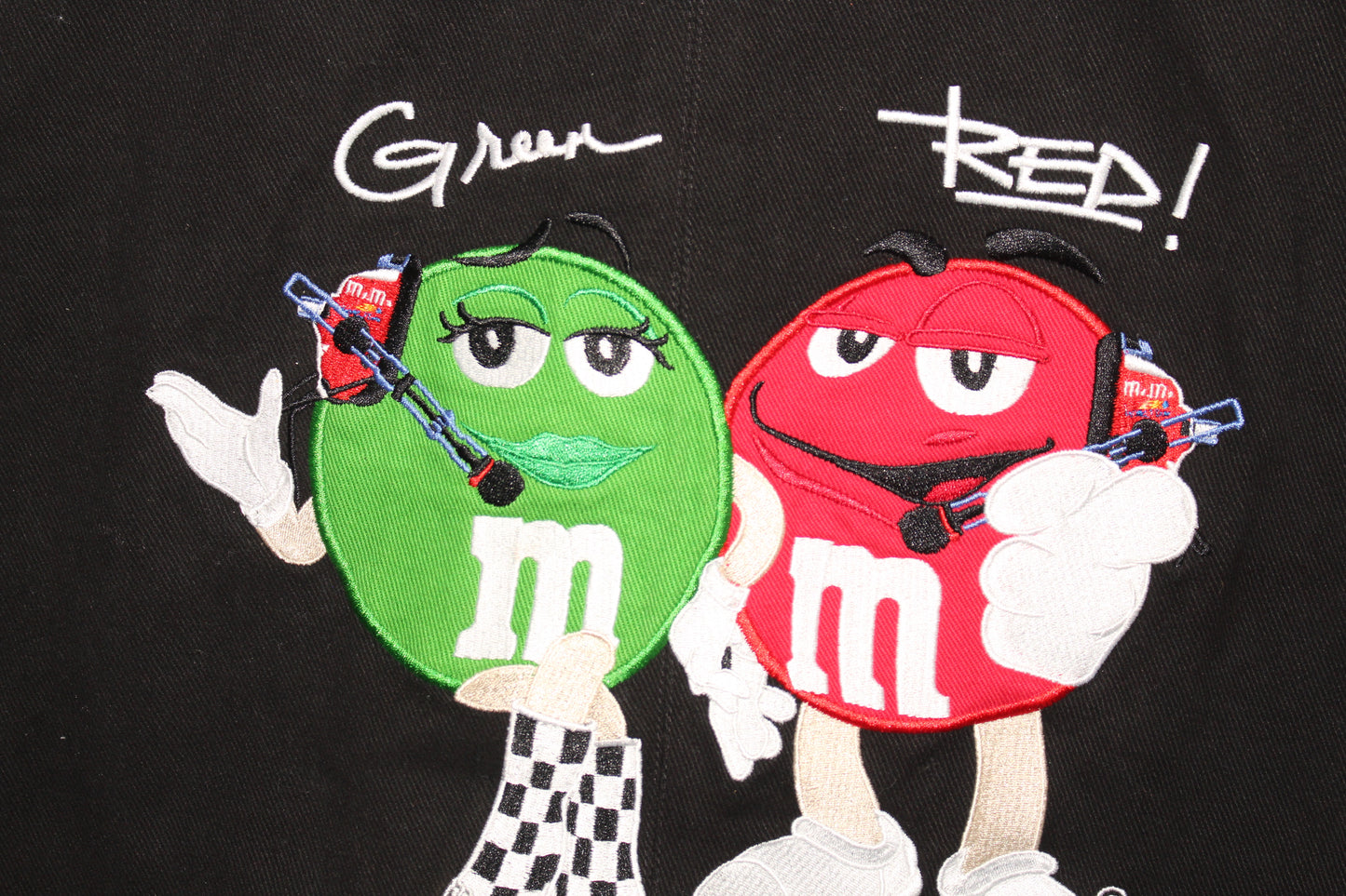 Rare M&M Racing NASCAR Women’s Cropped Jacket (L)