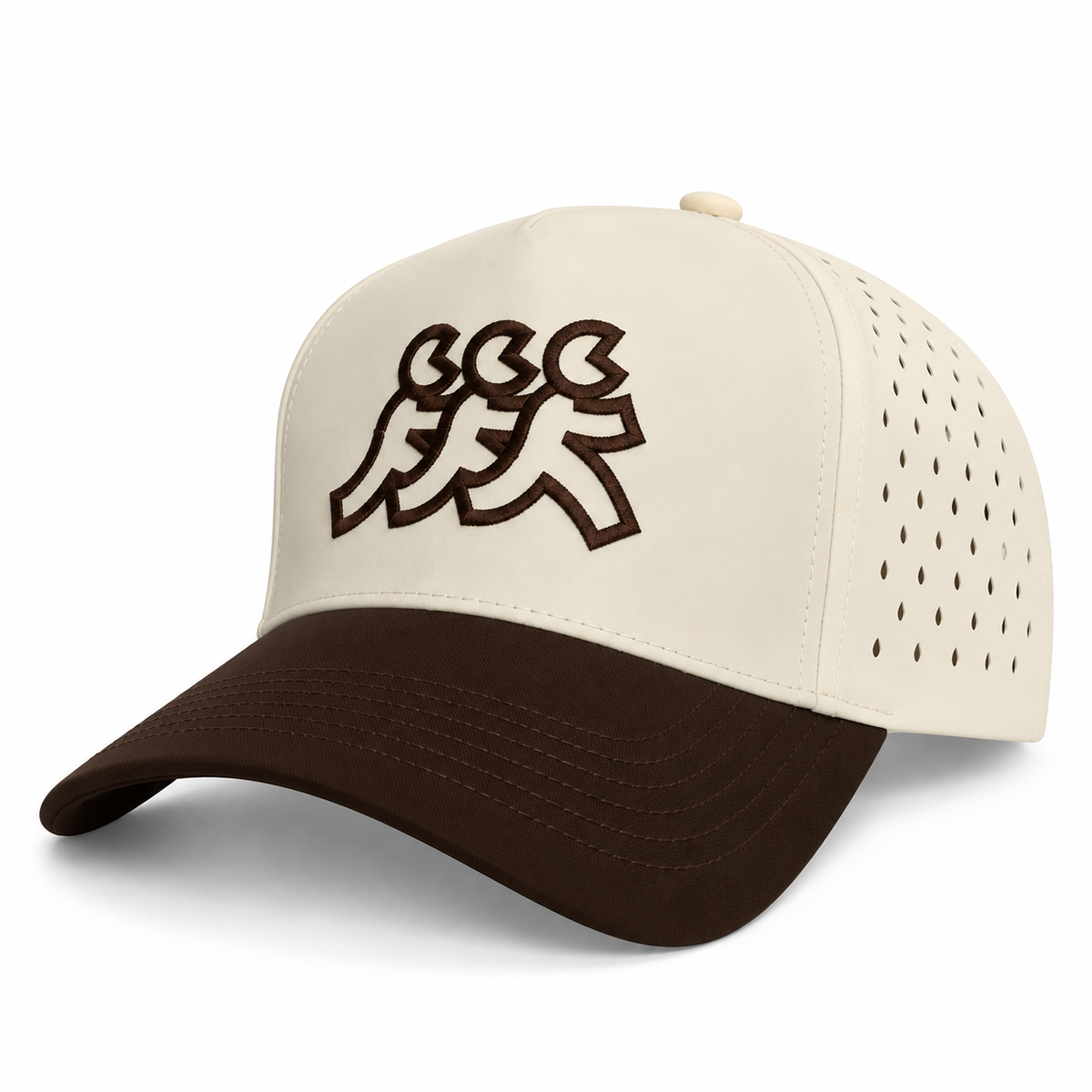 Espresso Martini Cream Performance Athletic Mesh Snapback