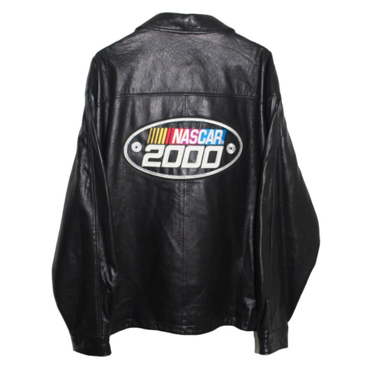 2000 Exide Racing NASCAR Leather Jacket (XL)
