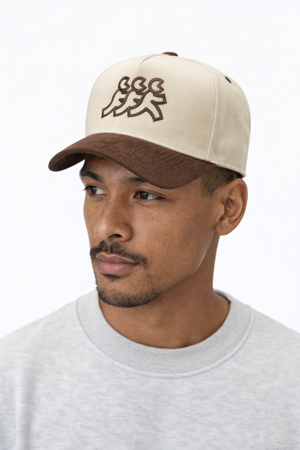 Espresso Martini Canvas Corduroy Cream Snapback