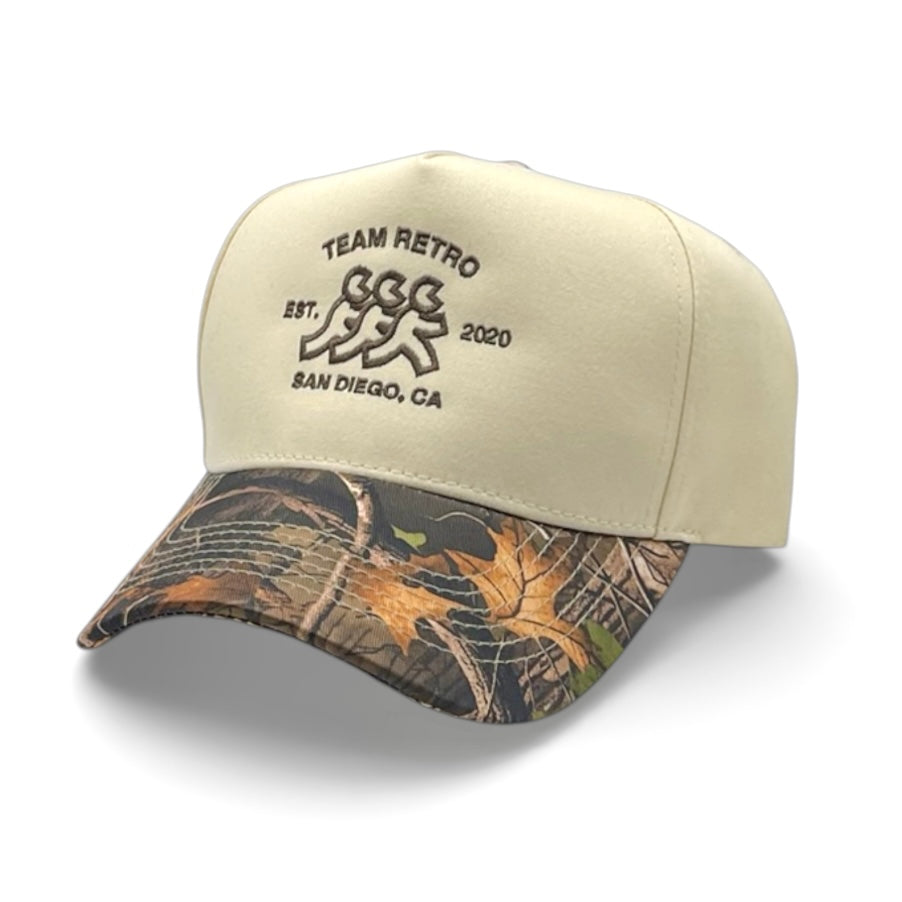 Hidden Hills 2020 Cream Camo Brim Snapback