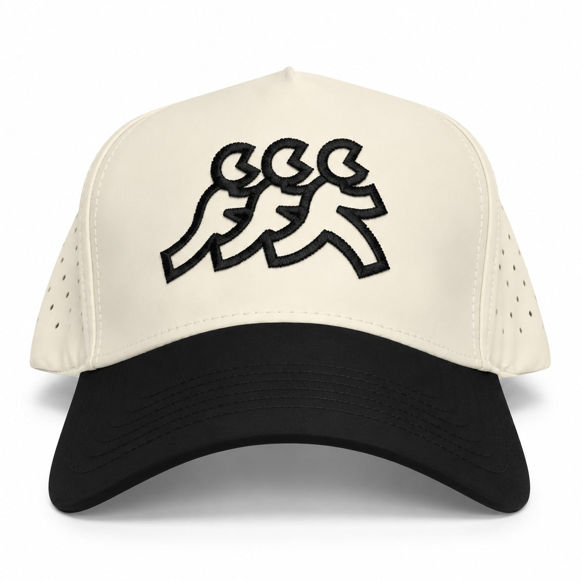 Malibu Cream Performance Athletic Mesh Snapback