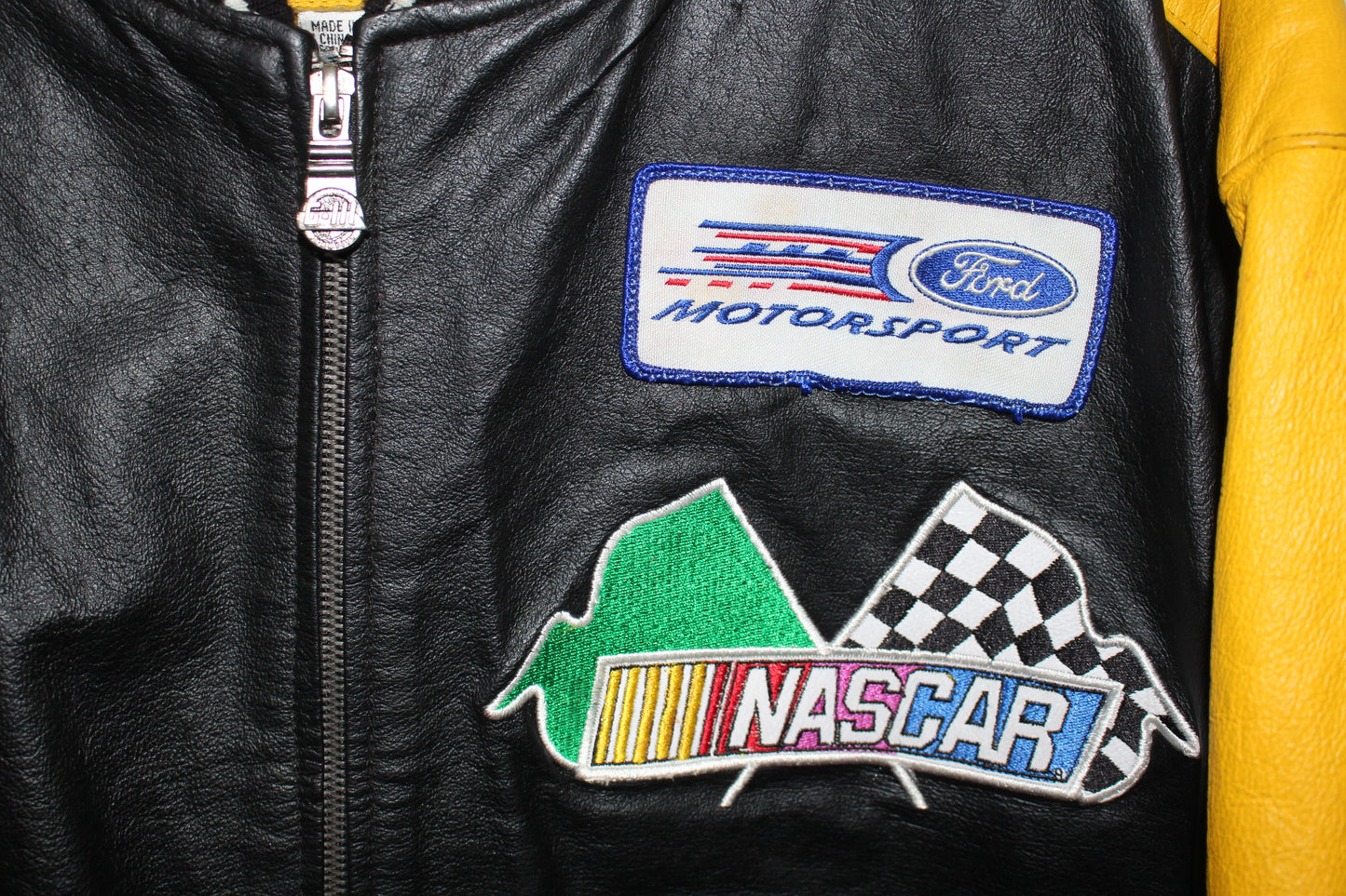 NASCAR Global Identity Leather Jacket (L)