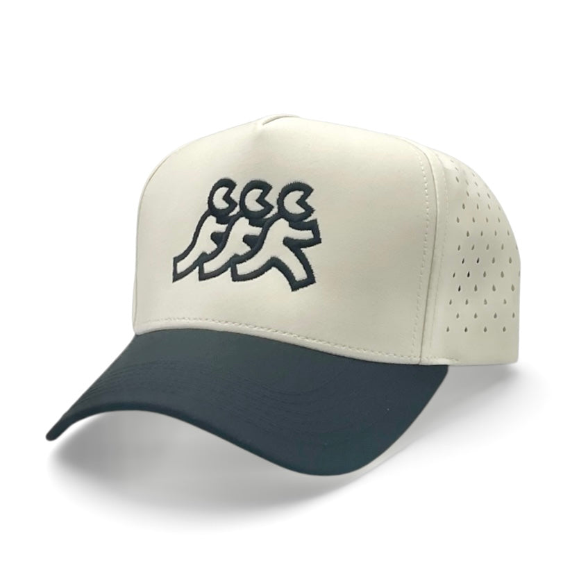 Malibu Cream Athletic Mesh Snapback