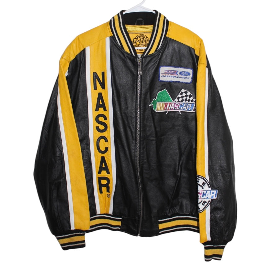 NASCAR Global Identity Leather Jacket (L)