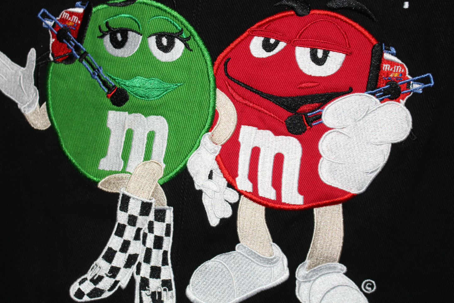 Rare M&M Racing NASCAR Women’s Cropped Jacket (L)