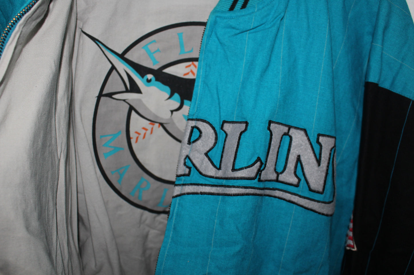 Florida Marlins Mirage Khaki Jacket (L)