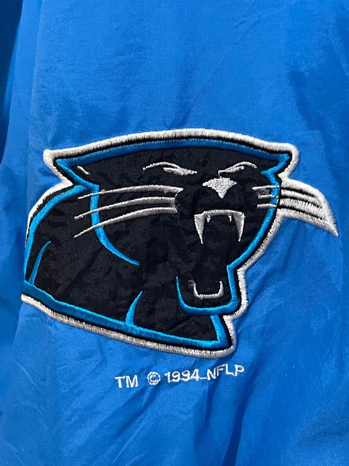 Rare Carolina Panthers Pro Line Logo Athletic Sharktooth (L)