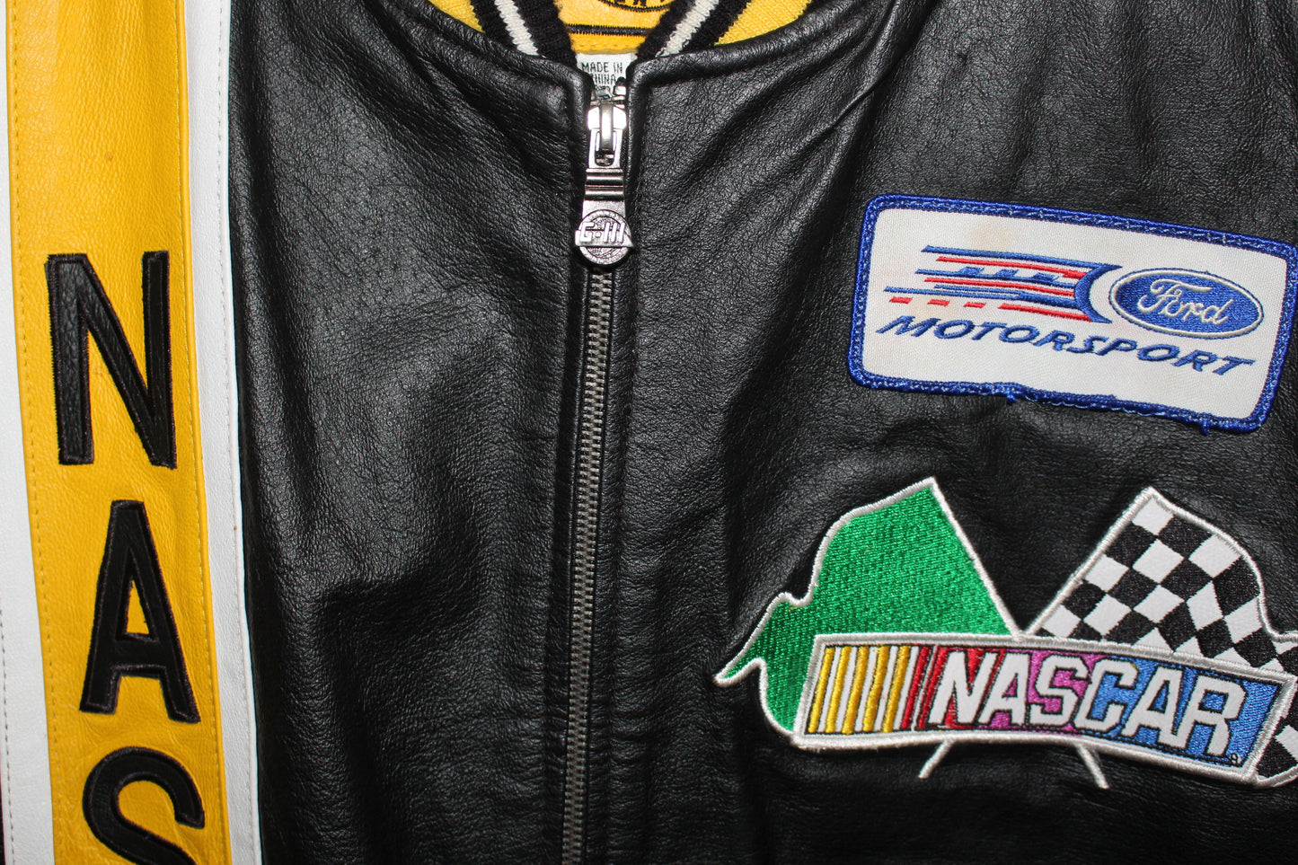 NASCAR Global Identity Leather Jacket (L)