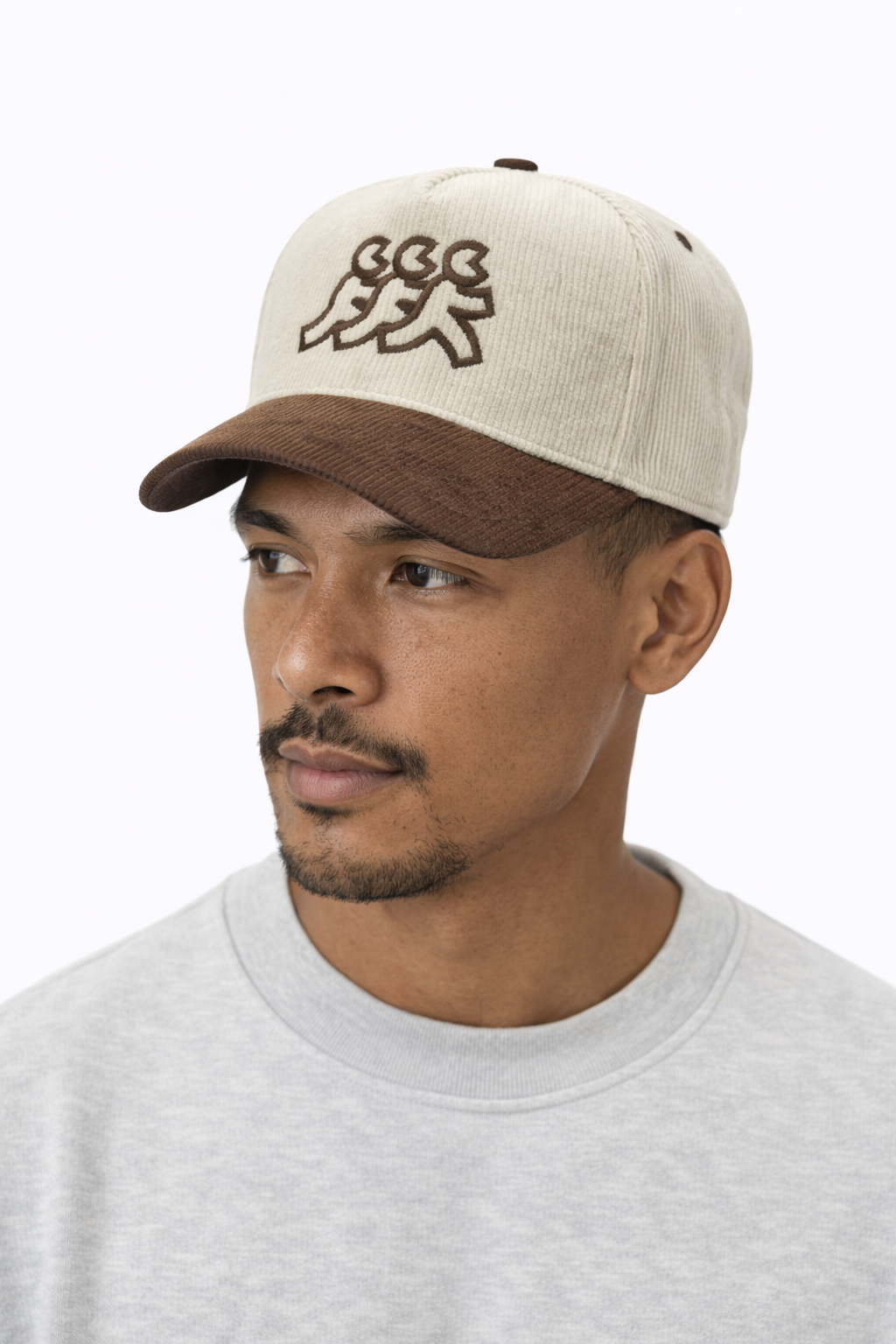 Espresso Martini Corduroy Cream Snapback