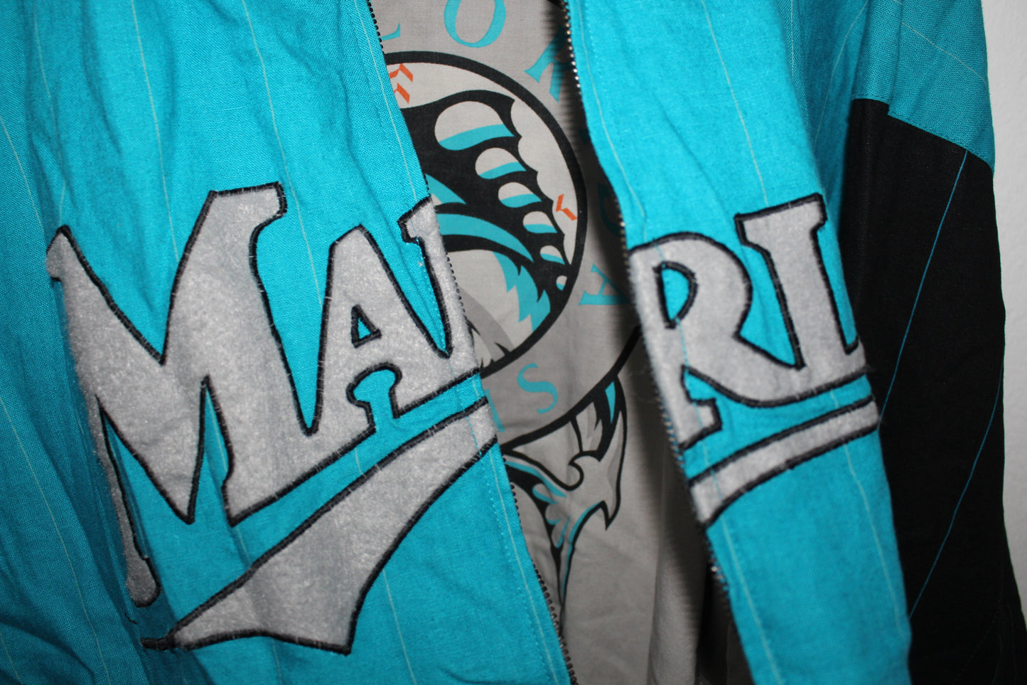 Florida Marlins Mirage Khaki Jacket (L)