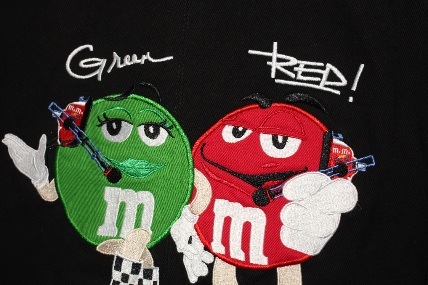 Rare M&M Racing NASCAR Women’s Cropped Jacket (L)