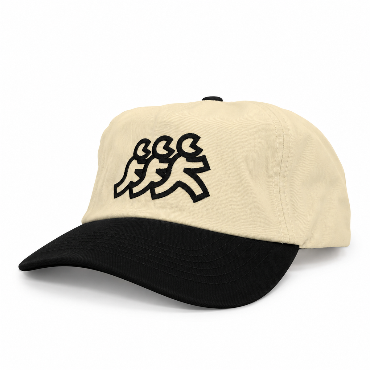 Malibu Cream Unstructured Canvas Snapback