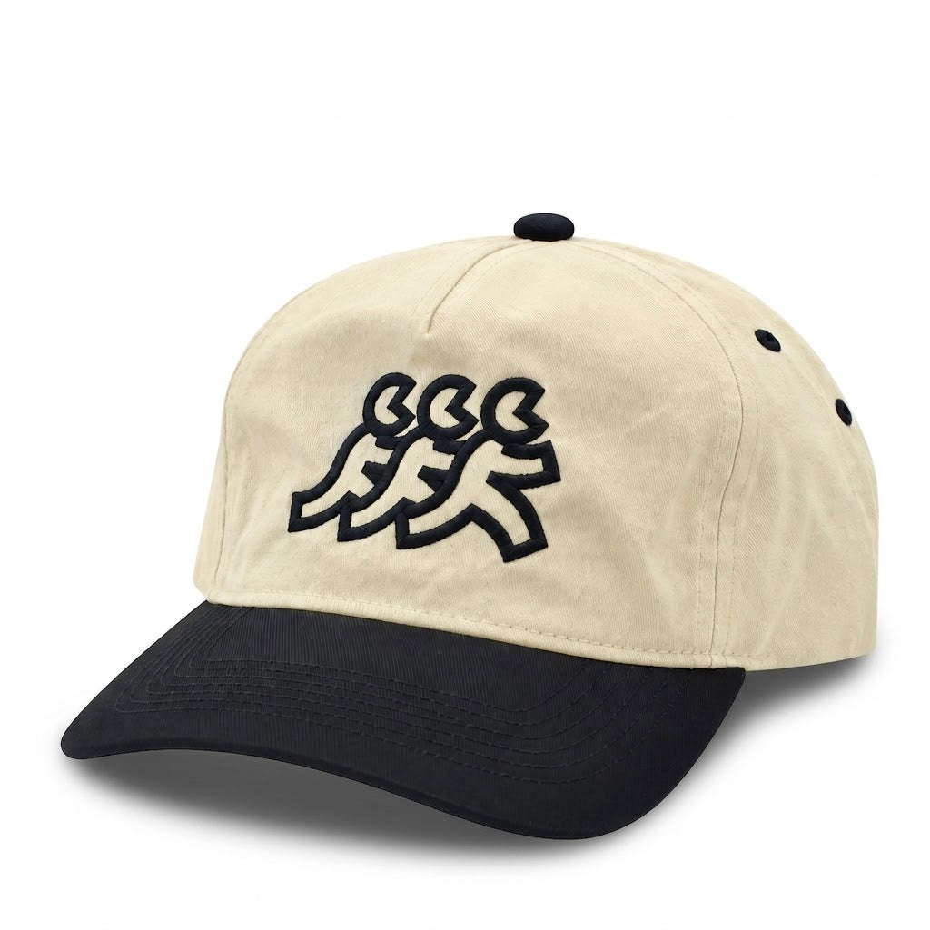 Malibu Cream Unstructured Canvas Snapback