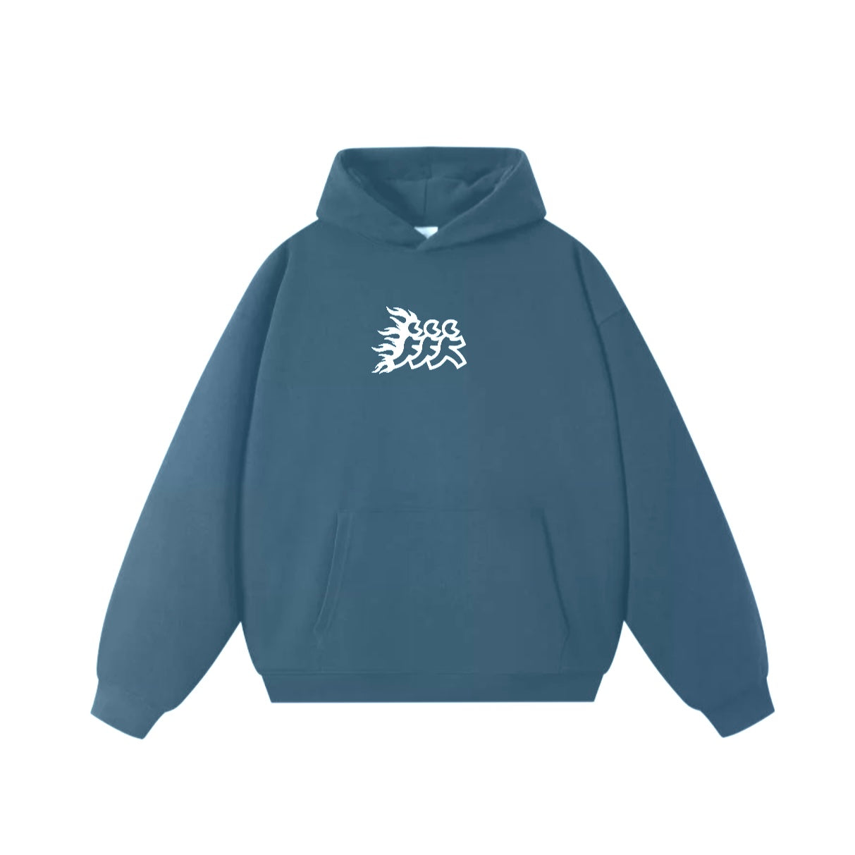Harbor Blue Flames Diego Hoodie