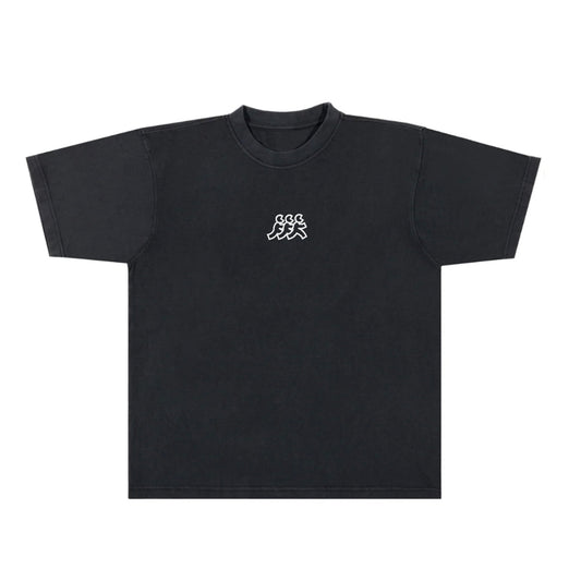 Charcoal Heavyweight Pigment Dye T-shirt