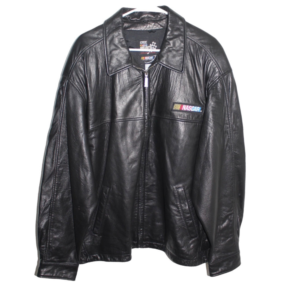 2000 Exide Racing NASCAR Leather Jacket (XL)