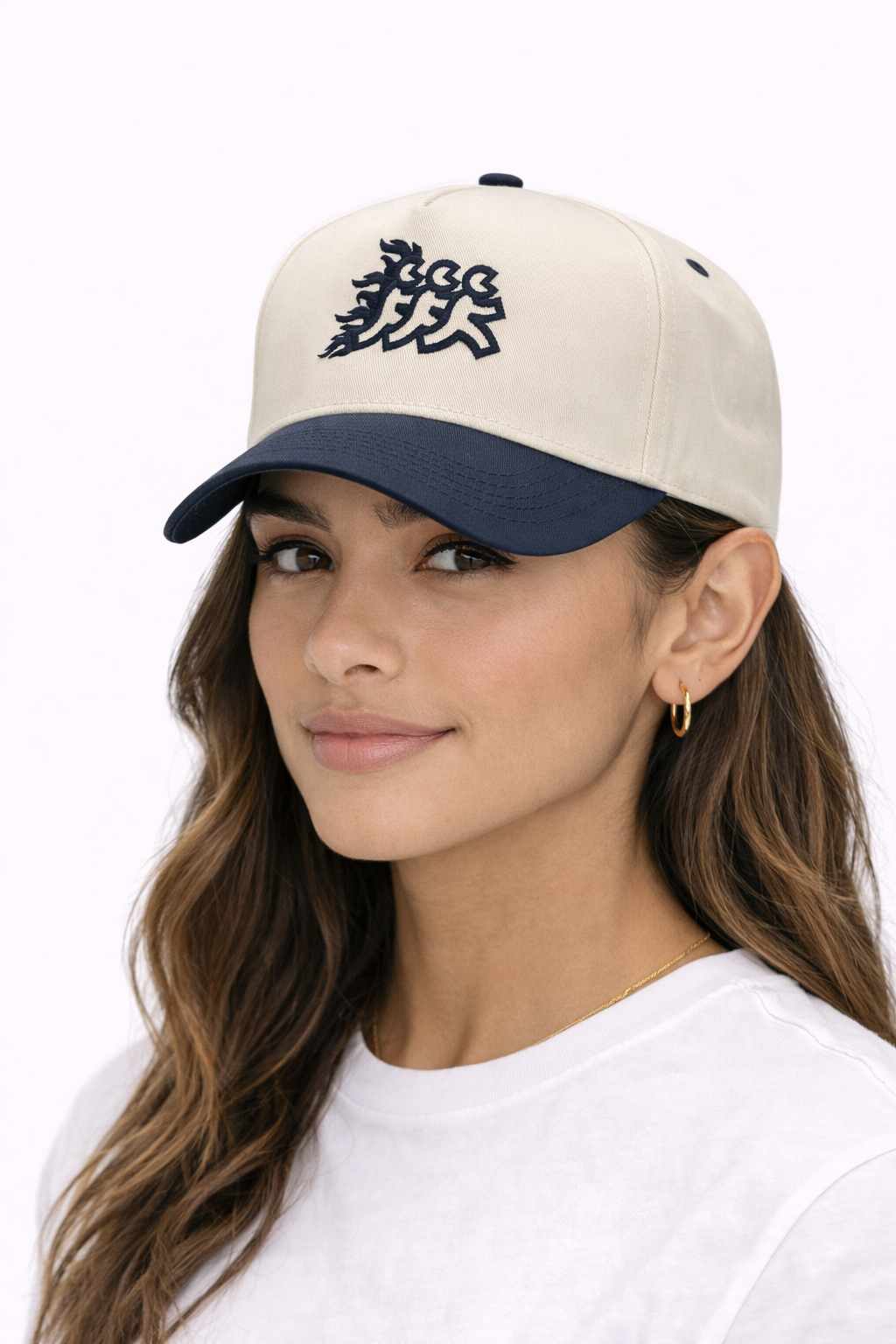 Malibu Flames Cream Snapback
