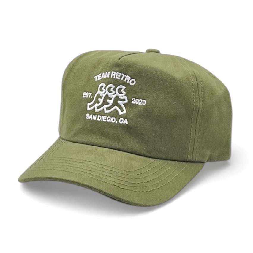 Santa Monica 2020 Unstructured Canvas Snapback