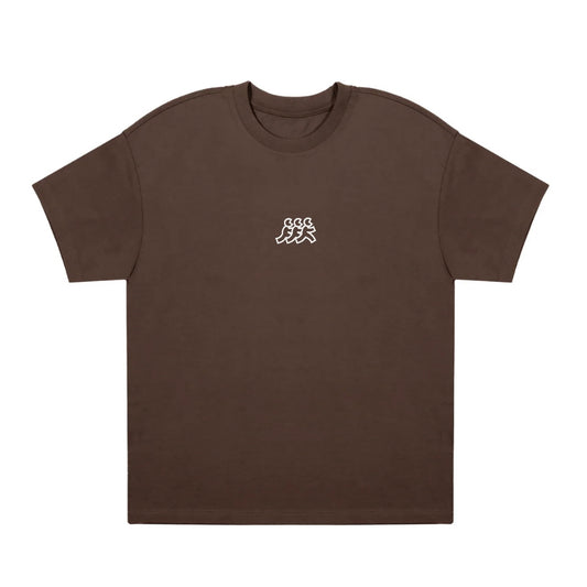 Brown Heavyweight Pigment Dye T-shrit