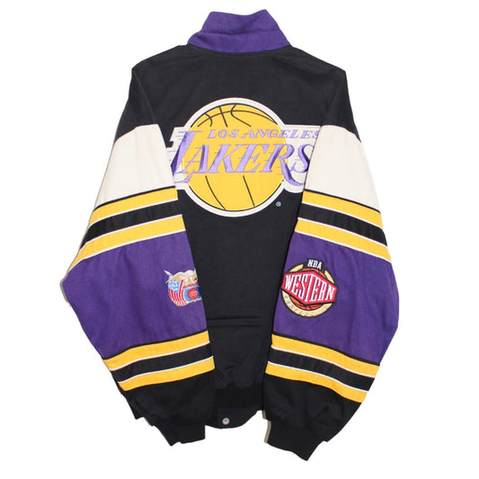Rare Los Angeles Lakers Jeff Hamilton Wester Conference Jacket (XXL)