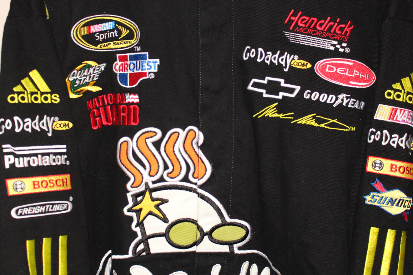 GoDaddy Racing NASCAR Mark Martin JH Design Jacket (XXL)