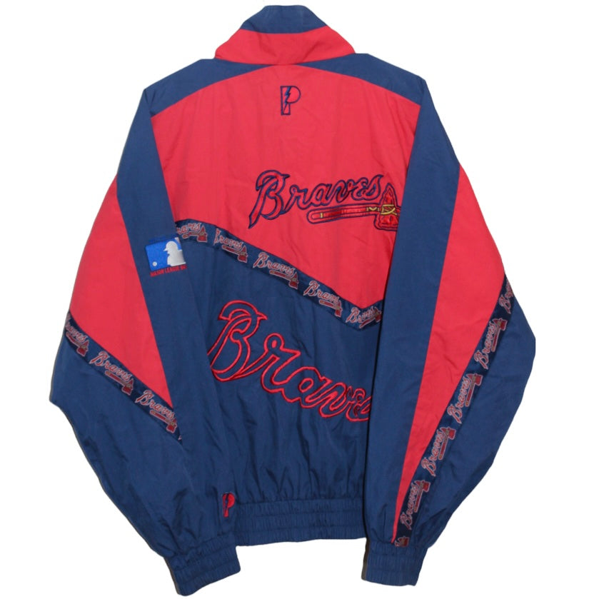 90s Atlanta Braves Jacketvintage Atlanta Braves 