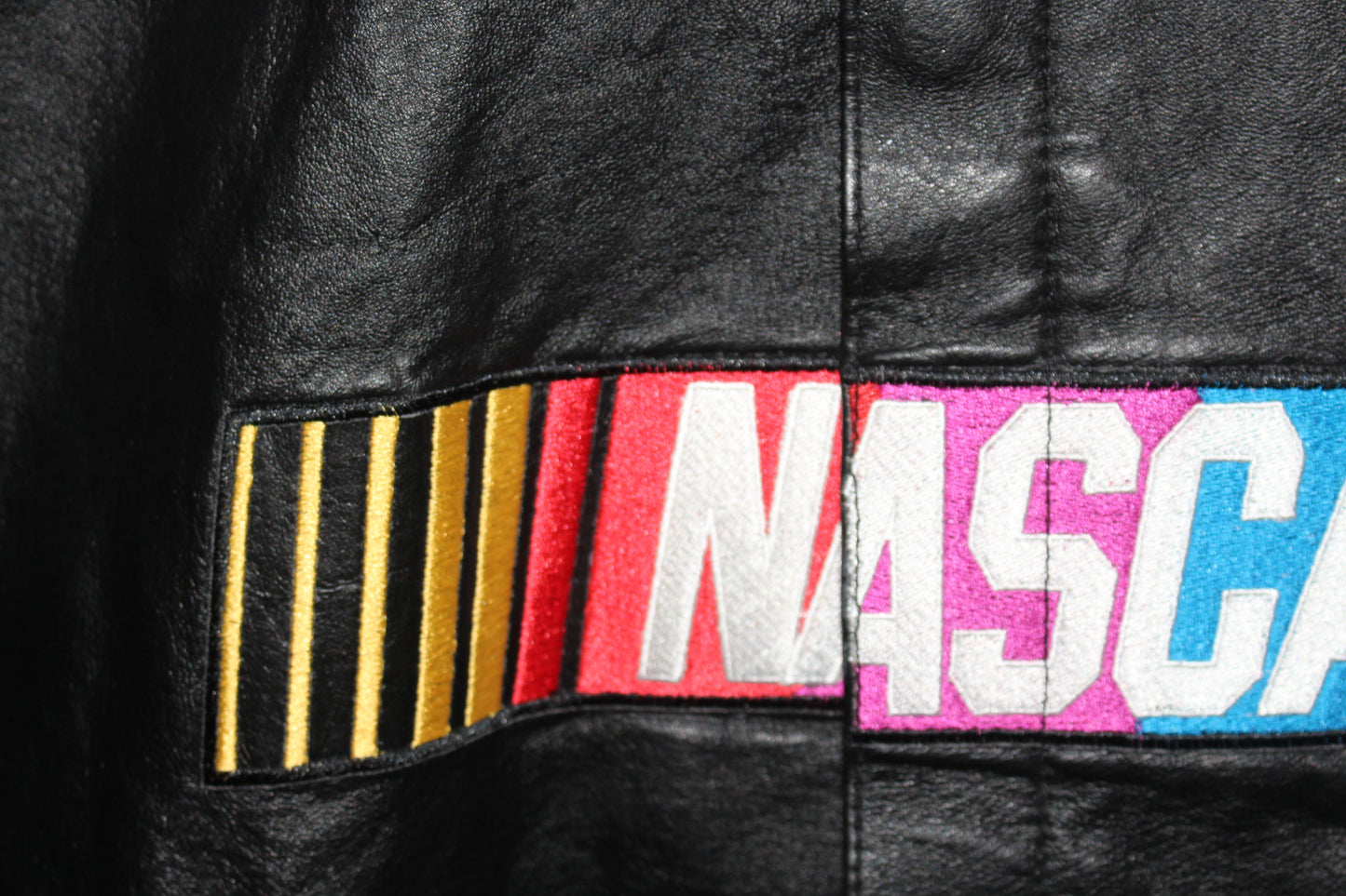 Rare NASCAR Leather Nextel Cup Chase Authentics Leather Jacket (XL)
