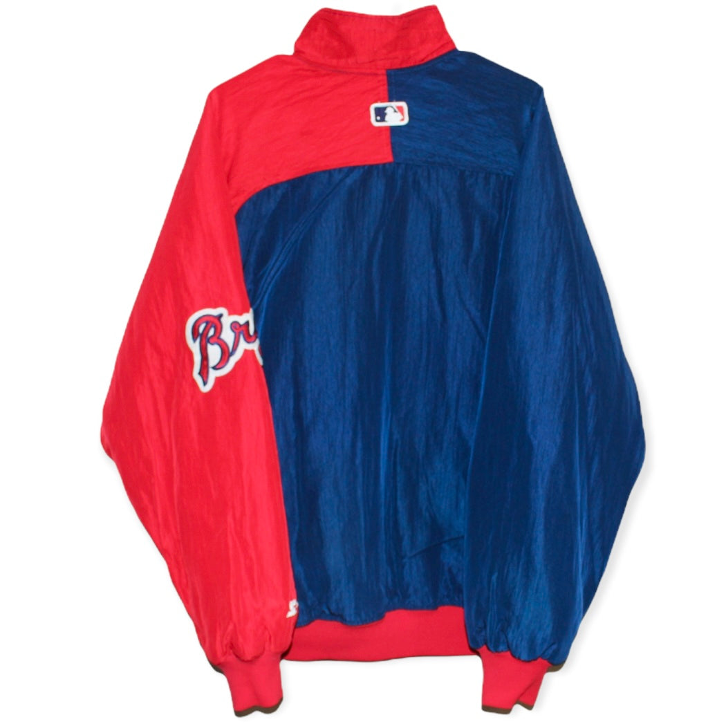 Atlanta Braves Diamond Series Starter Bomber Jacket (XL)