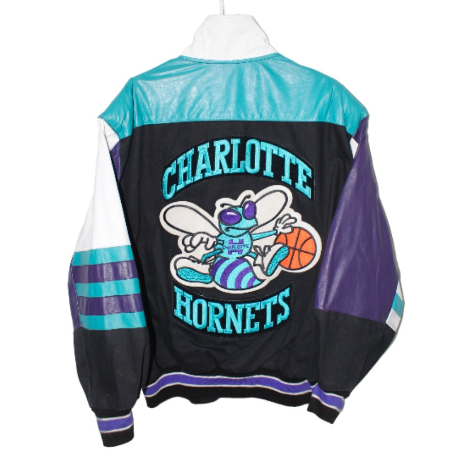 Starter Jacket Charlotte Hornets Size L NBA Retro Vintage Hornets JACKET