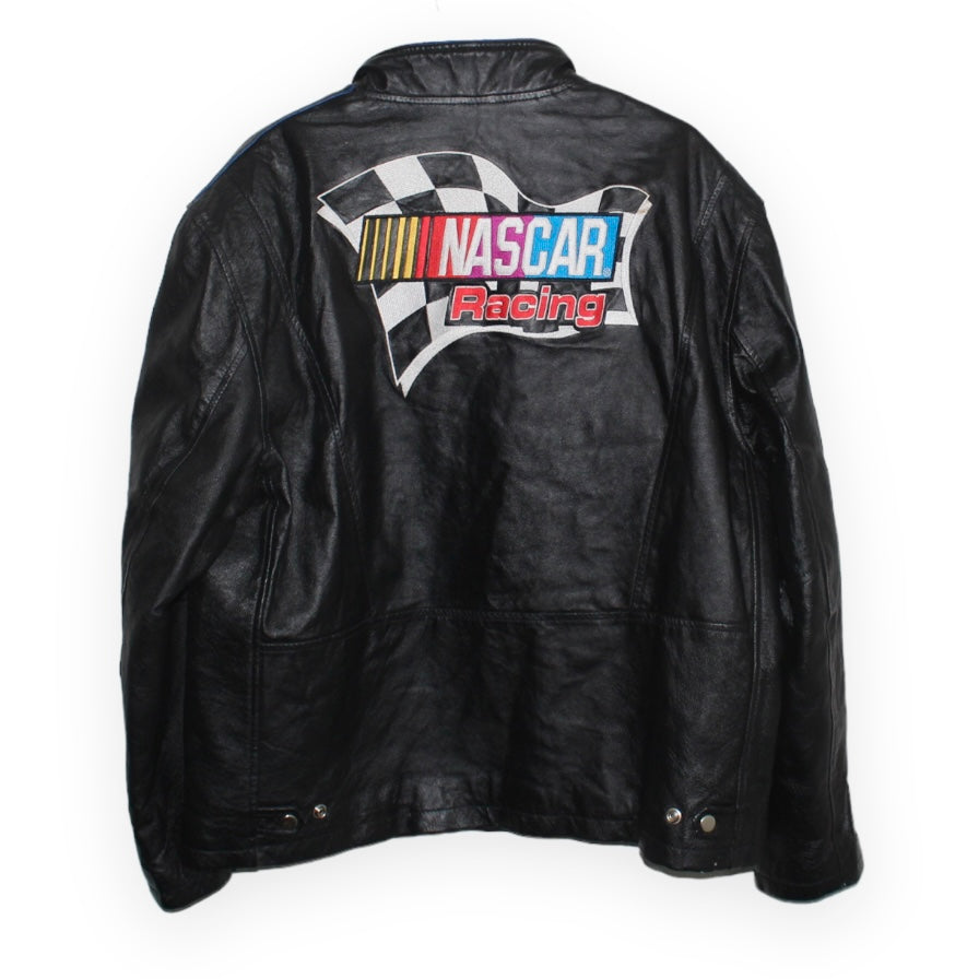 Rare NASCAR Leather Nextel Cup Chase Authentics Leather Jacket (XL)