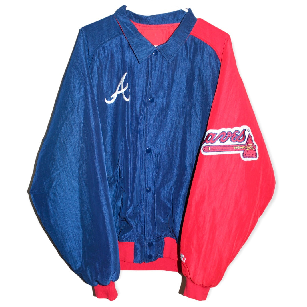 Atlanta Braves Diamond Series Starter Bomber Jacket (XL)