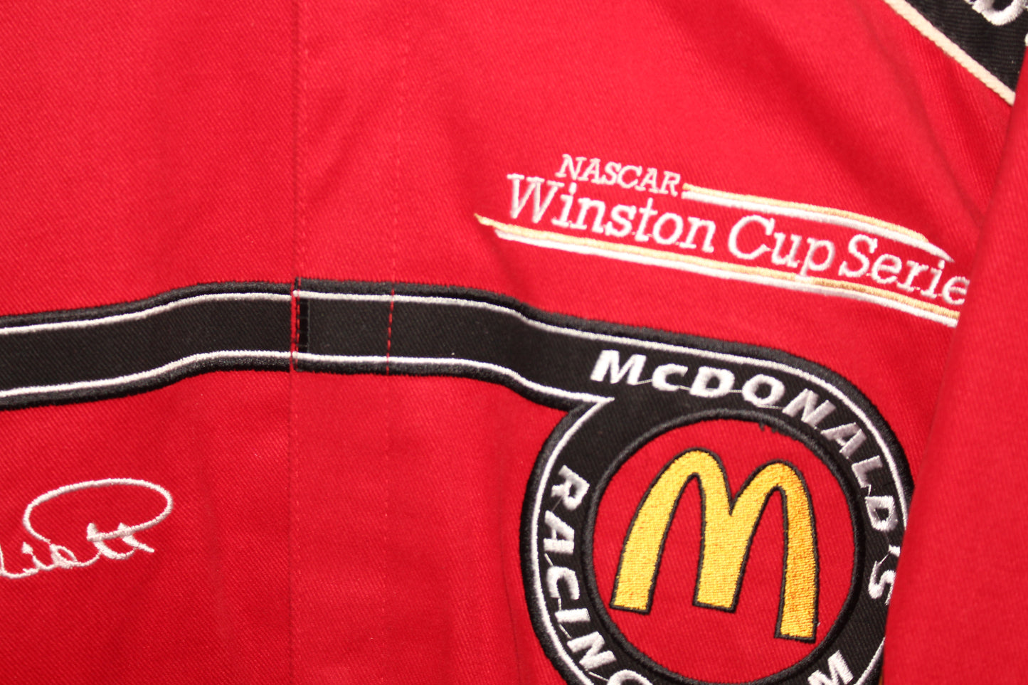 McDonald’s Racing NASCAR Bill Elliott #94 Jeff Hamilton (L)