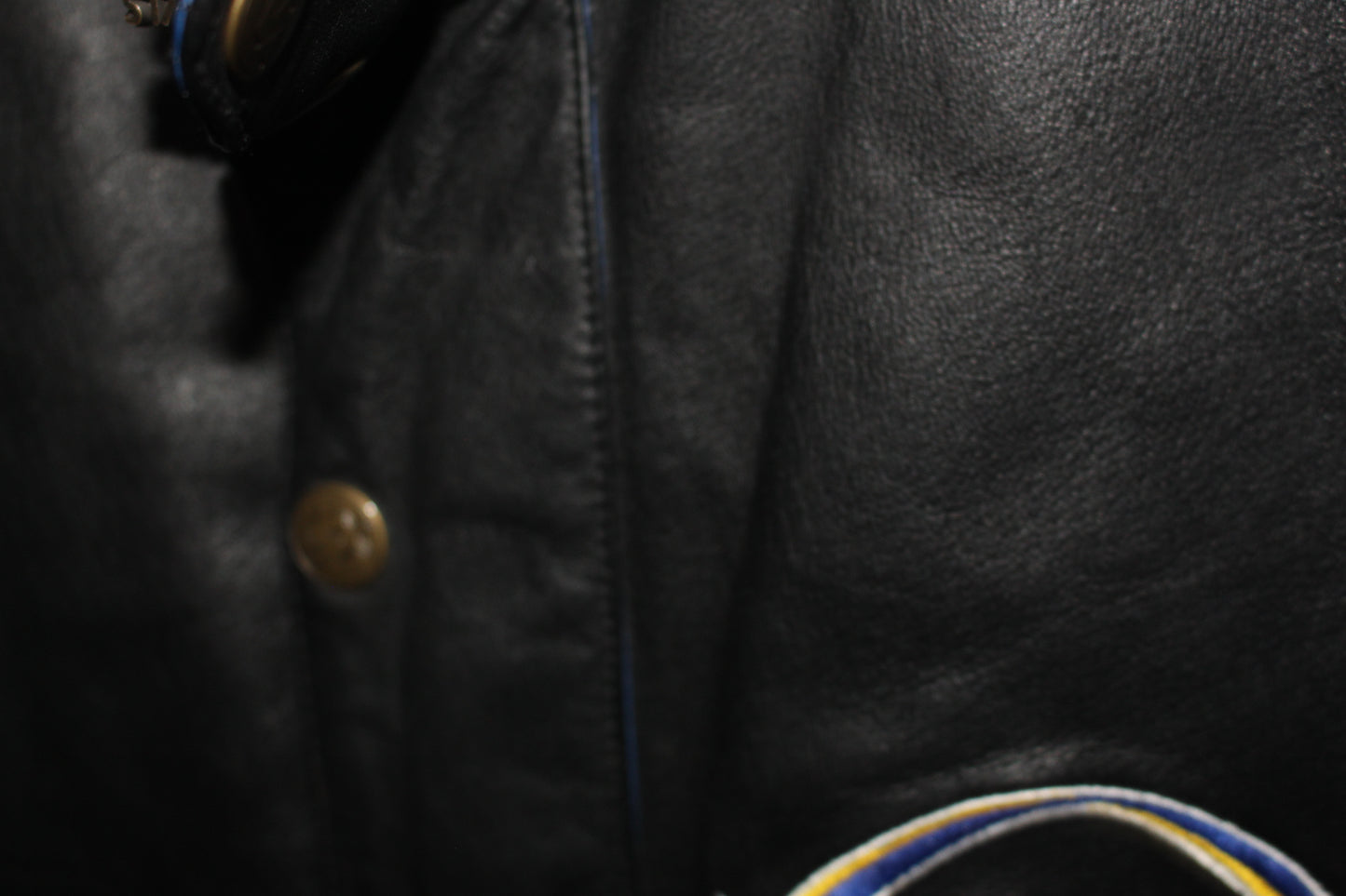 Rare St Louis Rams Pro Line Starter Leather Jacket (L)