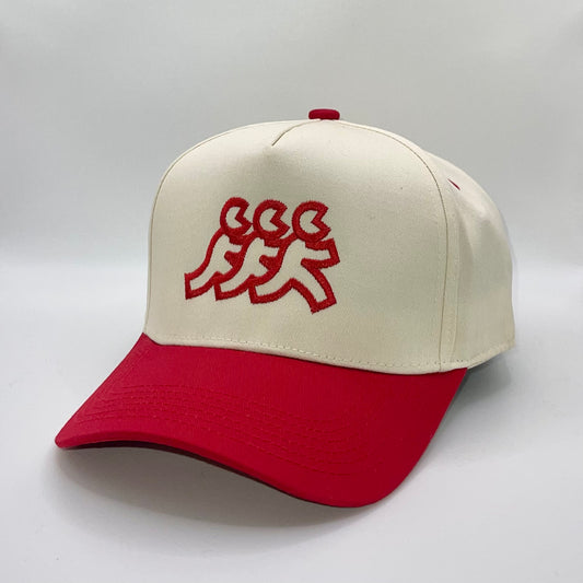 Classic Red Cream Snapback