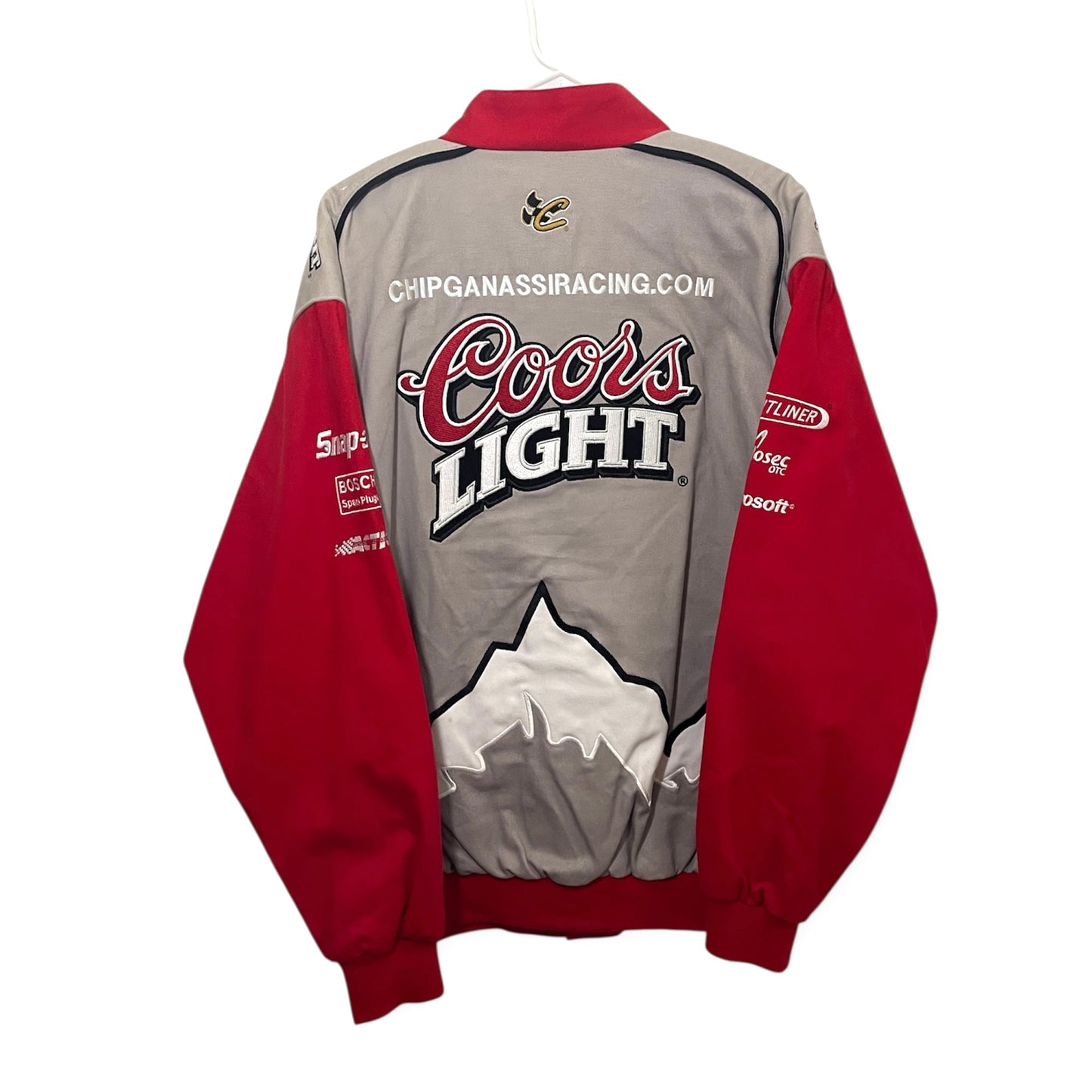 Coors Light Racing NASCAR Sterling Marlin Jeff Hamilton Jacket (L)