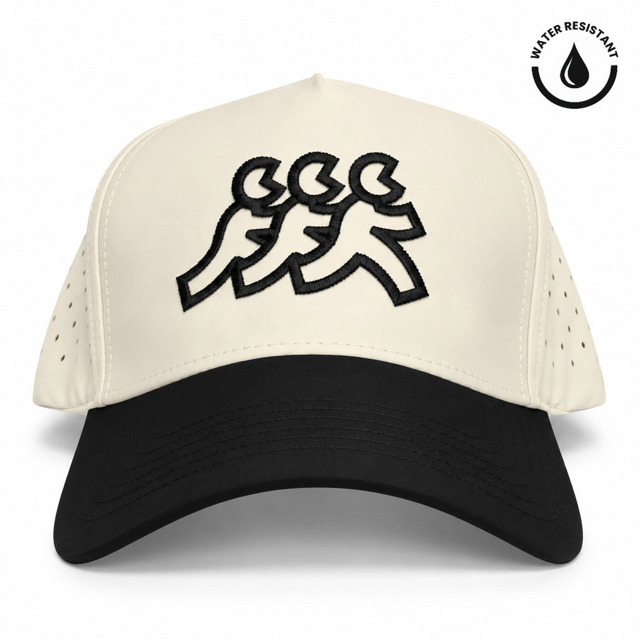 Malibu Cream Performance Athletic Mesh Snapback