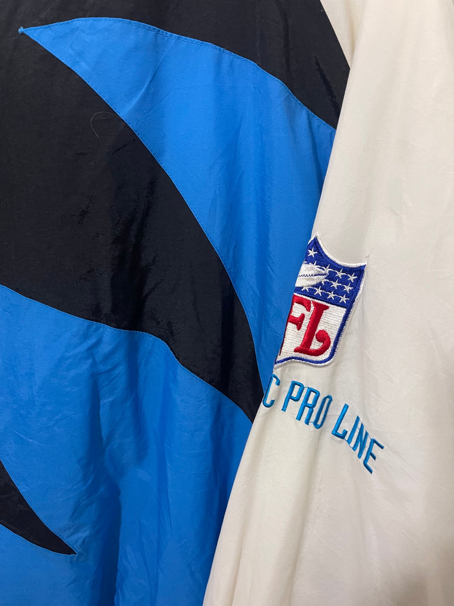 Rare Carolina Panthers Pro Line Logo Athletic Sharktooth (L)