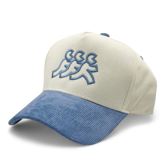 Laguna Canvas Cream Corduroy Snapback