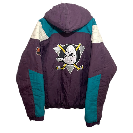 Mighty Ducks Starter Pullover Puffer (L)