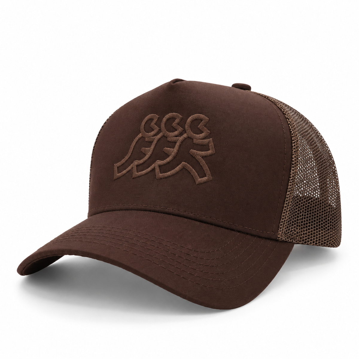Espresso Monochrome Mesh Snapback