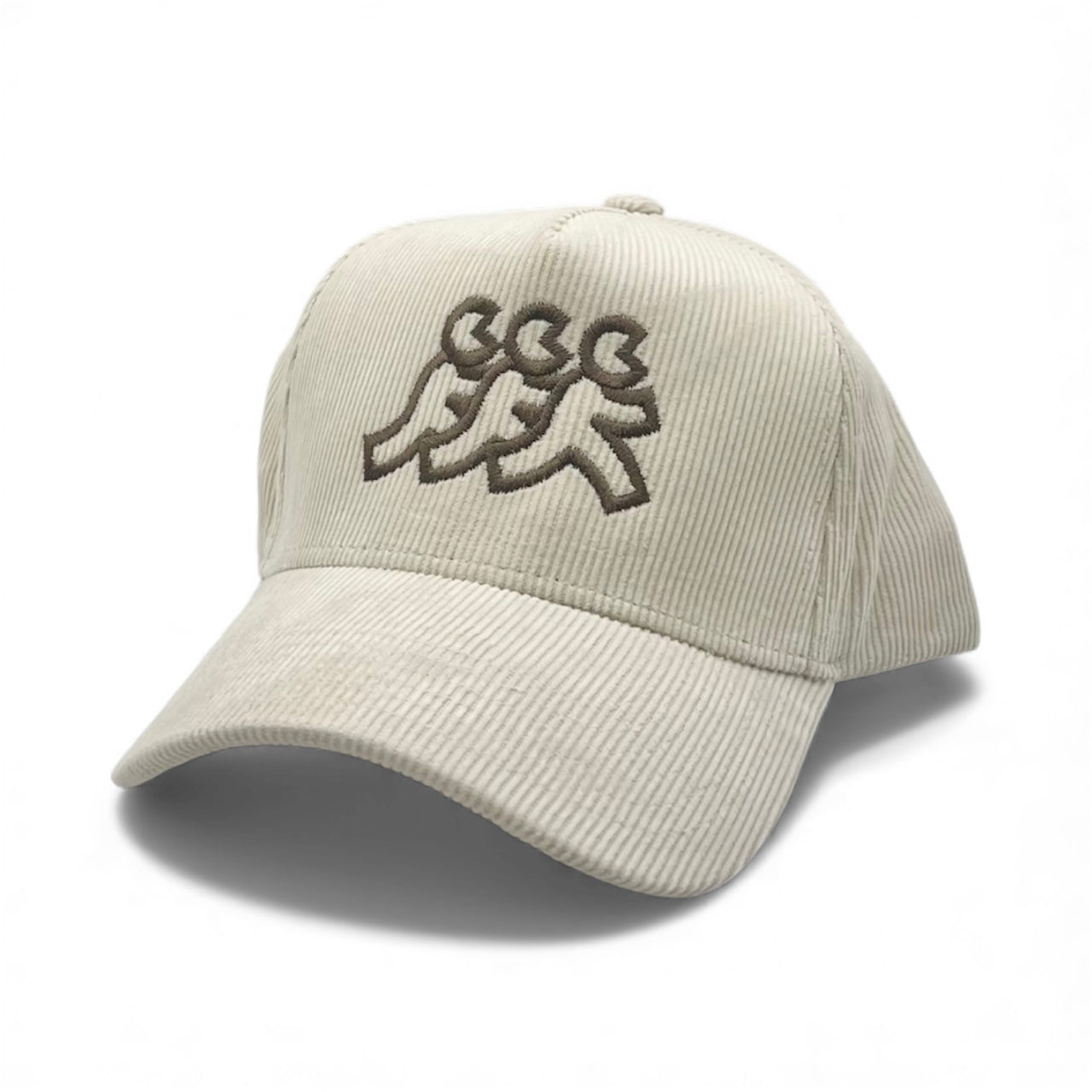 Cream Corduroy Snapback