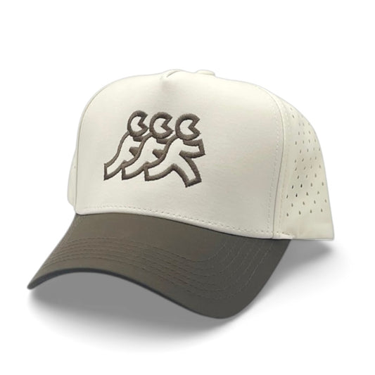 Espresso Martini Cream Athletic Mesh Snapback