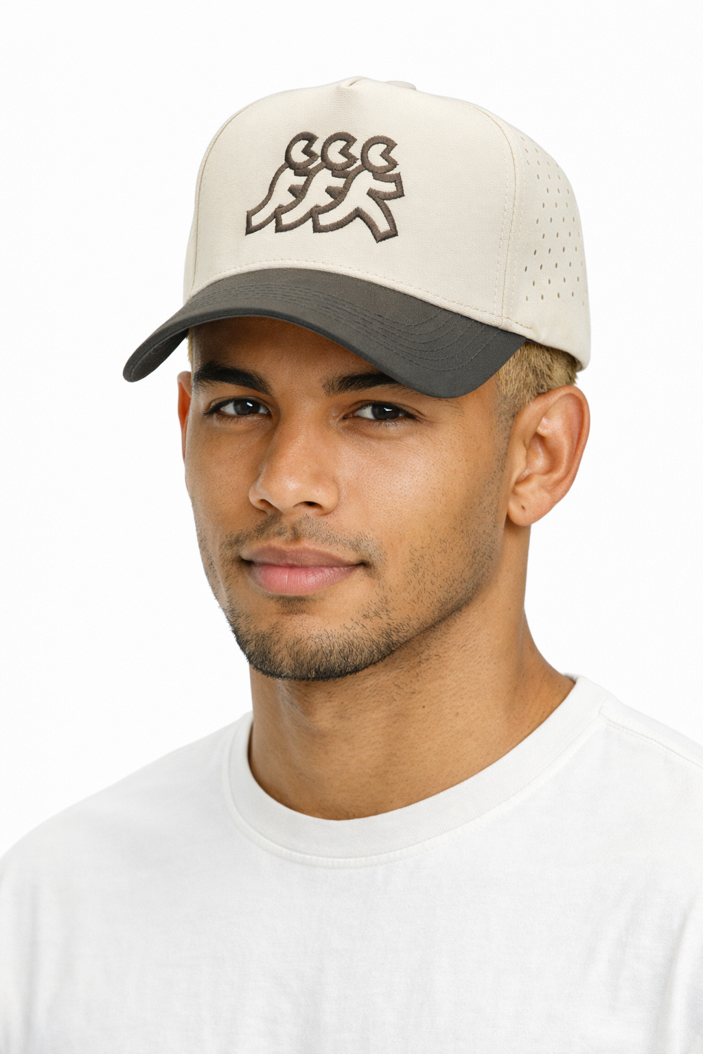 Espresso Martini Cream Athletic Mesh Snapback