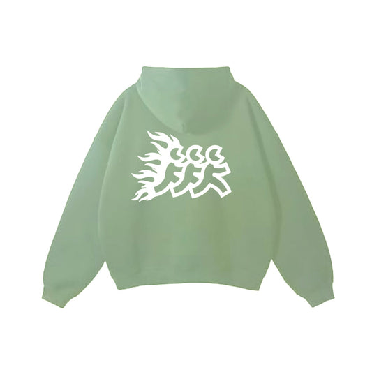 Pistachio Flames Diego Hoodie