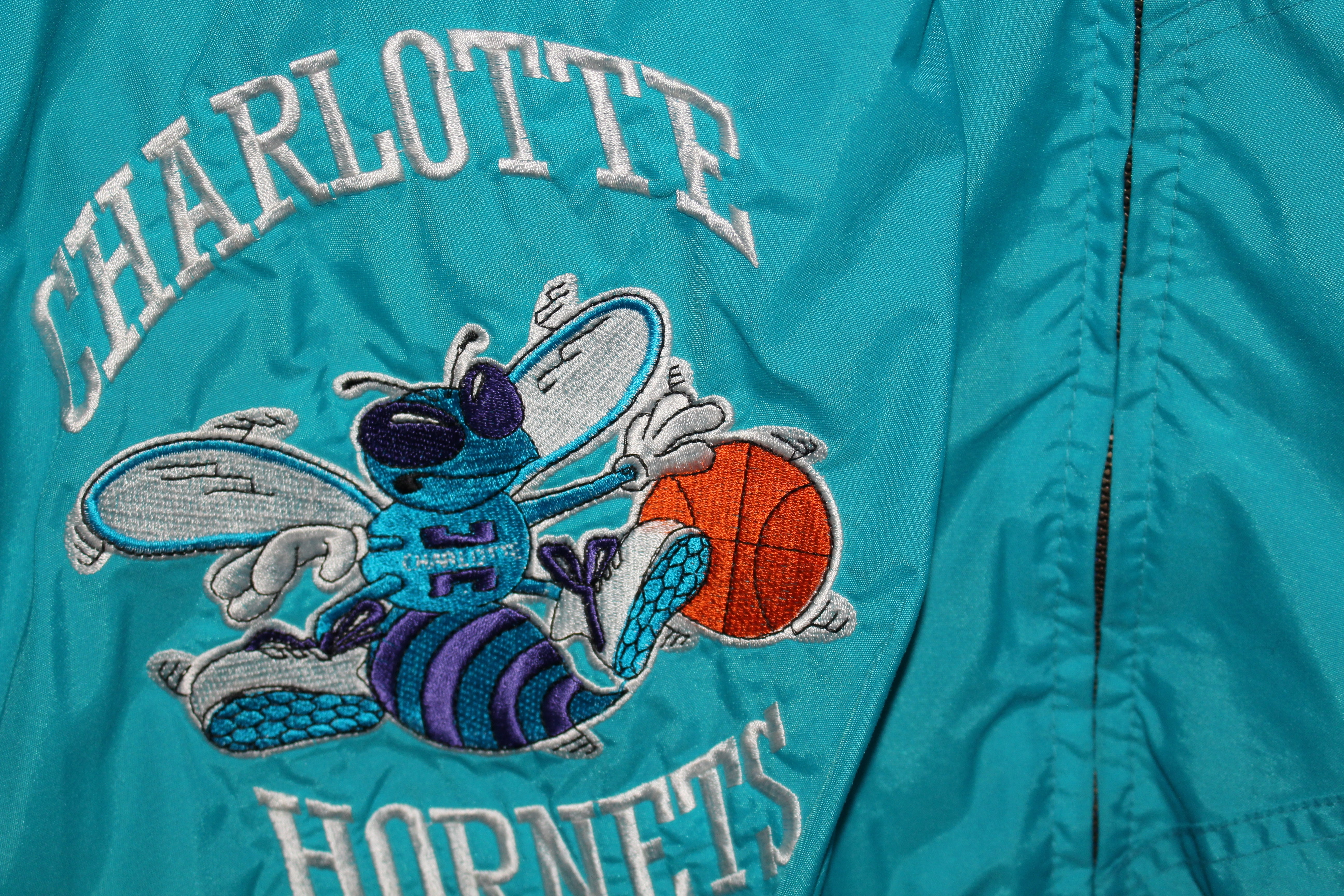 Rare Charlotte Hornets Logo Athletic Sharktooth (L) – Retro