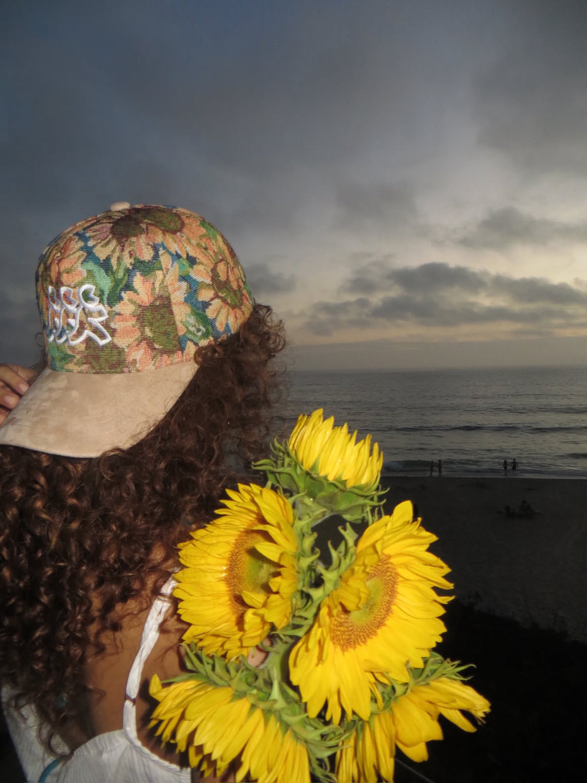 Grandma’s Couch Sunflowers Snapback