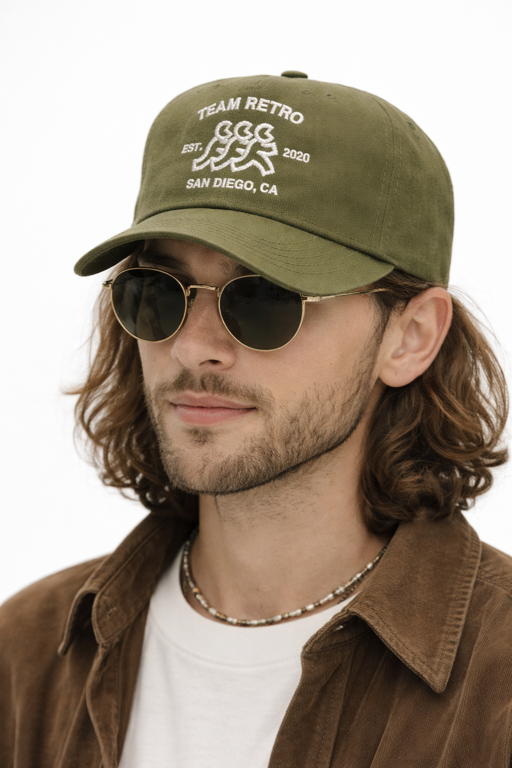 Santa Monica 2020 Unstructured Canvas Snapback