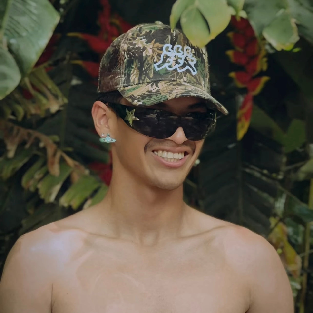 Hidden Hills Camo Mesh Snapback