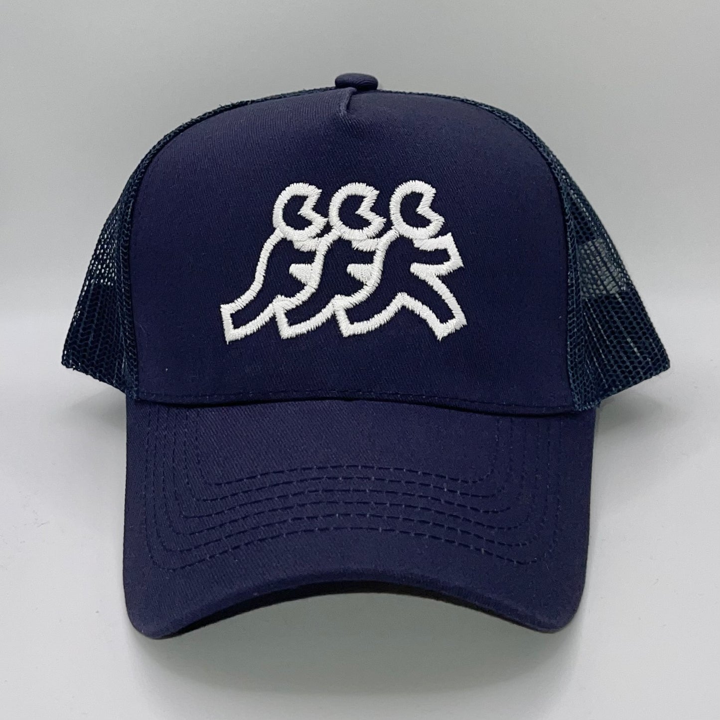 Navy Mesh Snapback